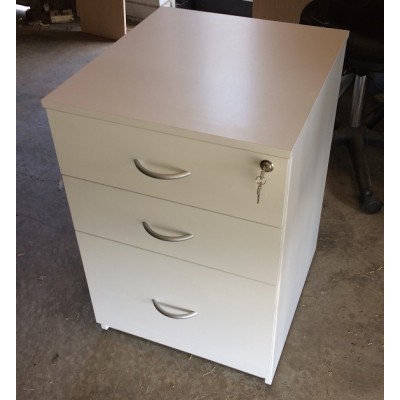 Mobile Drawer Unit with 2 drawers + file drawer 